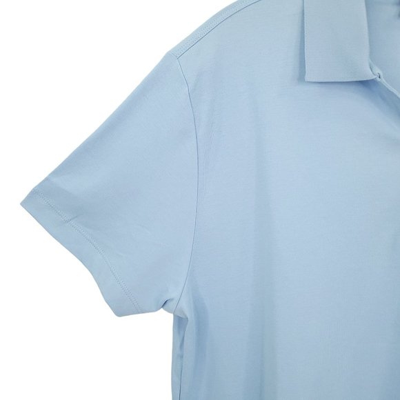 EvRun Golf Landstar Logo Polo Shirt Womens XL Eversole Run Wicking Tennis NEW - Picture 5 of 12